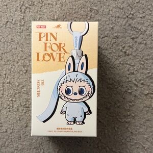 Authentic Sealed Pop Mart Labubu Pin for Love - F